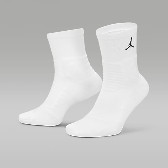Jordan Chaussettes Jumpman 3 PPK Noir/Blanc/Rouge Taille Chaussettes XL  (46-50)