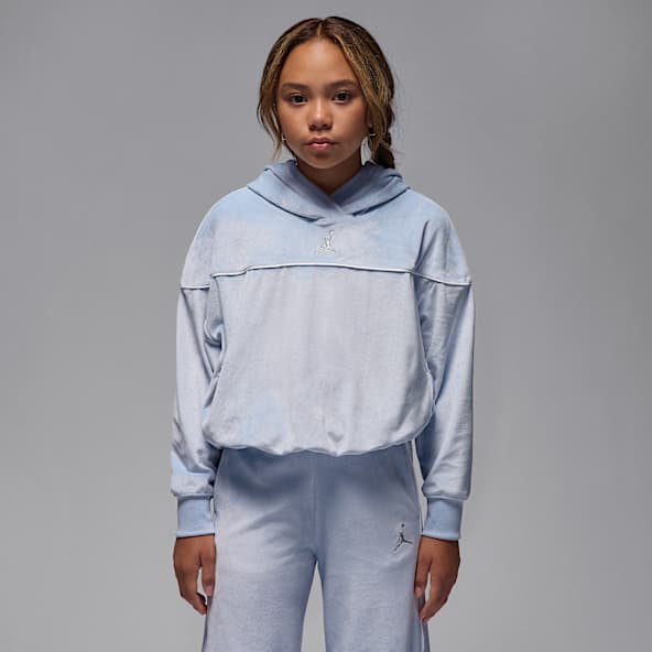 Jordan Mountainside Jordan Mountainside Big Kids' Velour Pullover Hoodie