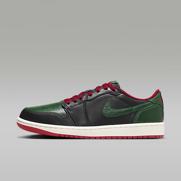 Air Jordan 1 Low OG "Black/Gorge Green" Women's Shoes