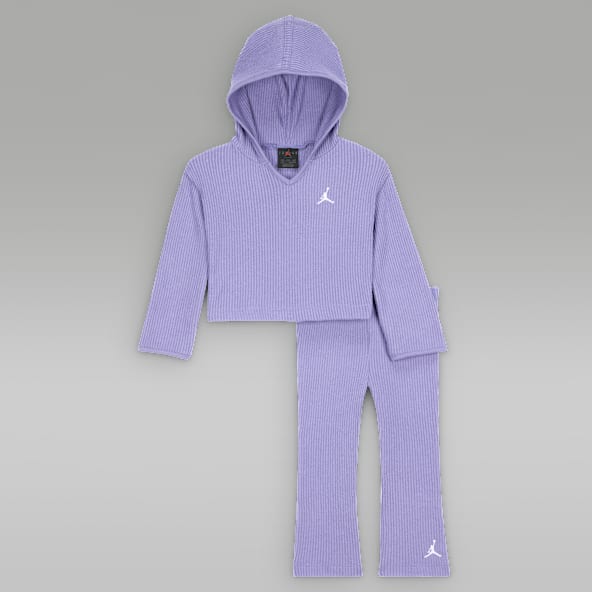 Jordan Baby (12-24M) Heir To The Crown 2-Piece Ribbed Pullover Set