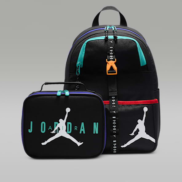 Air Jordan Lunch Backpack Mochila (18 L) y lonchera (3 L) para niños grandes