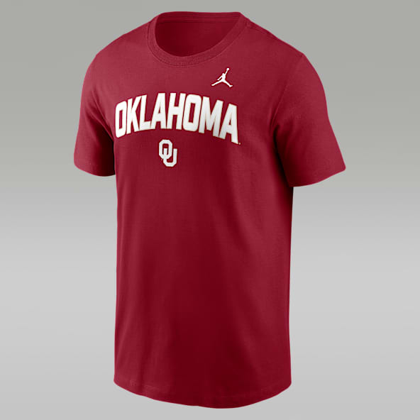Oklahoma Primetime Arch Stack Men's Nike College T-Shirt