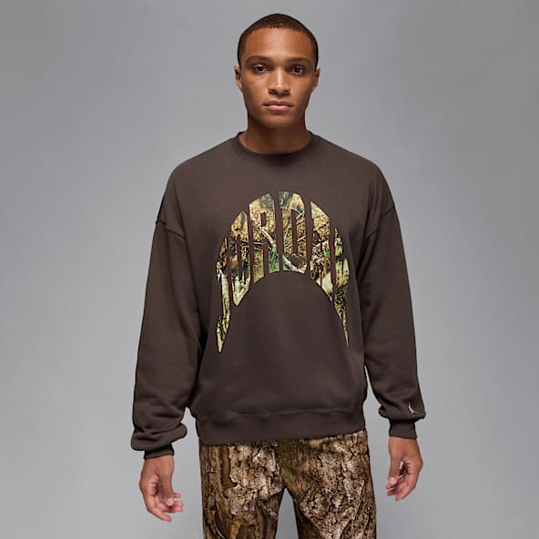 Jordan Brooklyn Men's French Terry Realtree Crew-Neck Sweatshirt