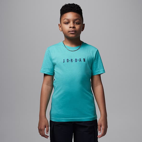 Jordan T-shirt à logo brodé pour ado