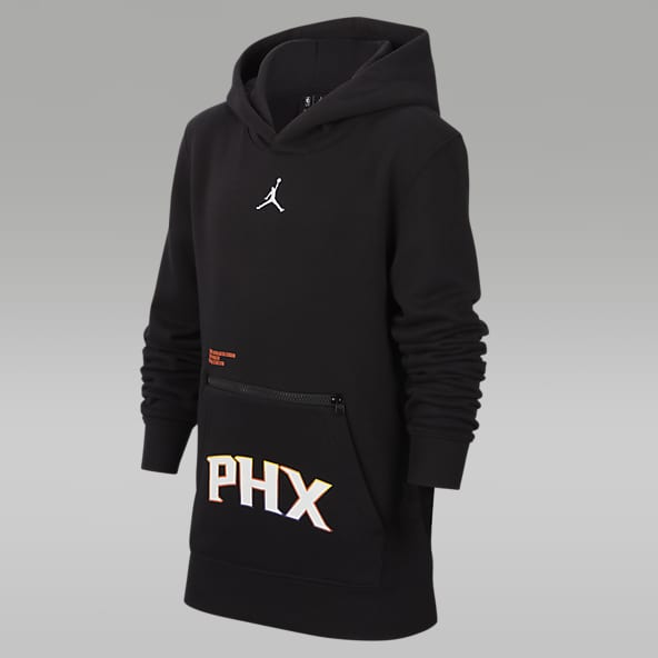 Phoenix Suns Courtside Statement Edition Big Kids' Jordan NBA Fleece Pullover Hoodie