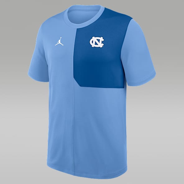 North Carolina Sideline Coach Men's Jordan Brand Dri-FIT College Top