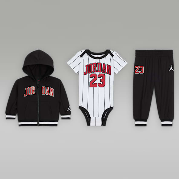 Jordan Baby (0-6M) 23 Jersey 3-Piece Full-Zip Hoodie Set