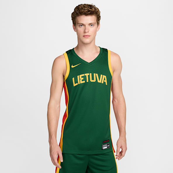 Litouwen Limited Road Nike Basketbaljersey voor heren
