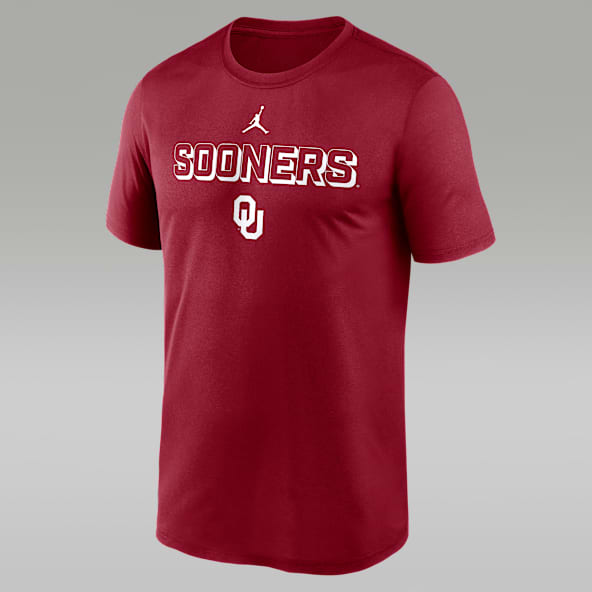 Oklahoma Sideline Legend Men's Jordan Brand Dri-FIT College T-Shirt