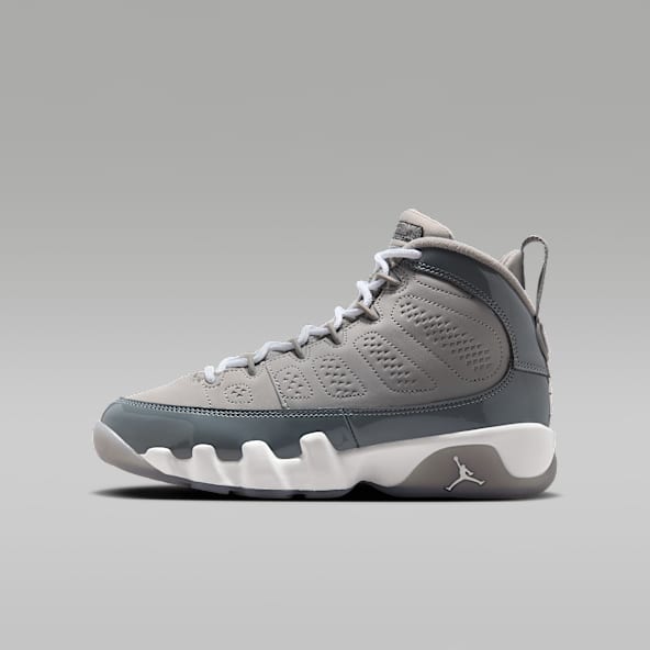 Air Jordan 9 Retro "Cool Grey" Big Kids' Shoes