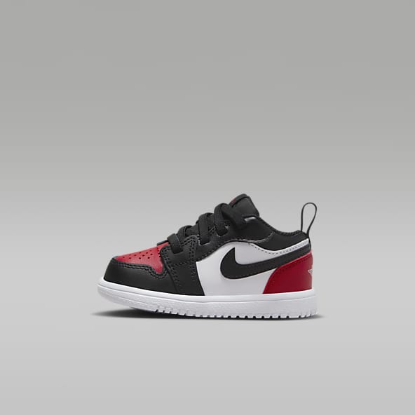  Nike Jordan 1 Retro High OG - Zapatos para niños pequeños,  color negro, gris medio, blanco, aq2665-013, Negro/Gris Medio-Blanco :  Ropa, Zapatos y Joyería