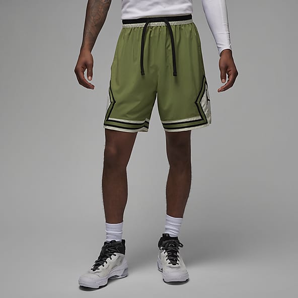 Uomo Verde Basketball Pantaloncini. Nike CH