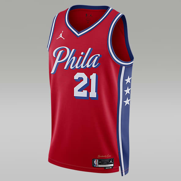 Men's New Era White Philadelphia 76ers 2022/23 City Edition Big & Tall  T-Shirt