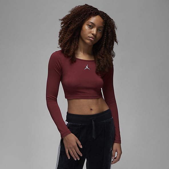 Jordan long clearance sleeve red