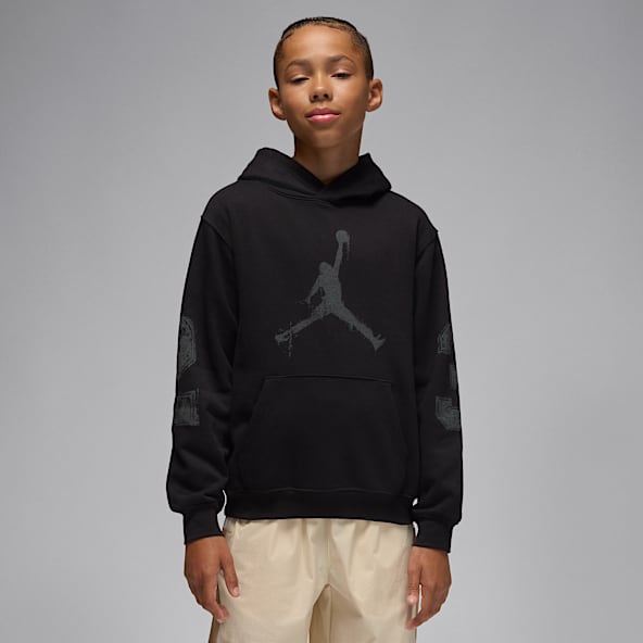 Jordan MVP Big Kids' Jumpman Fleece Pullover Hoodie