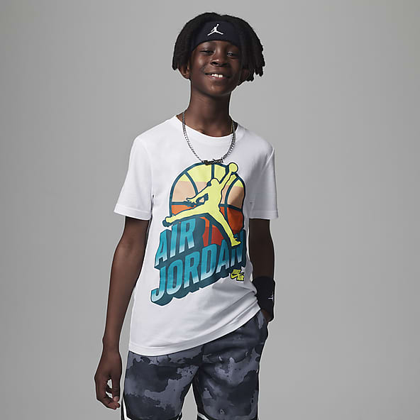 Camiseta Nike Air Jordan 23 Junior en negro