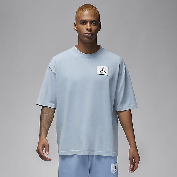 Mens Blue Tops & T-Shirts. Nike JP