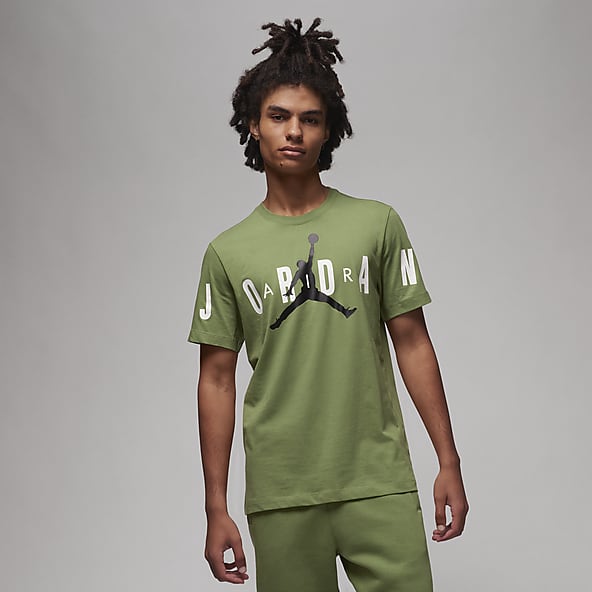 Black and olive sales green nike shirt