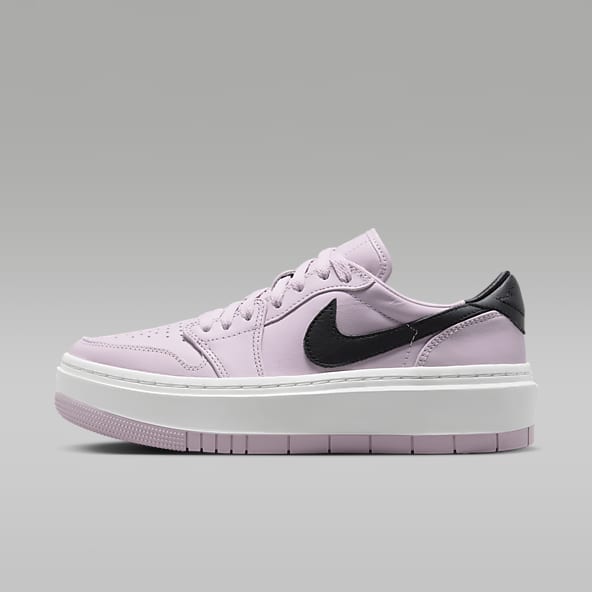 Zapatos Nike Air Jordan 1 Mid GS Chica Mujer DQ8423 501 Blanco Rosa Original