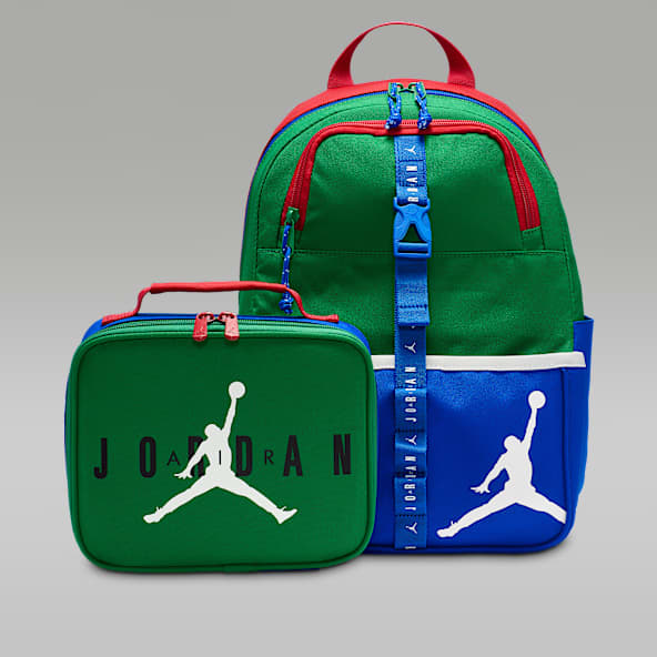 Air Jordan Lunch Backpack Mochila (18 L) y lonchera (3 L) para niños grandes