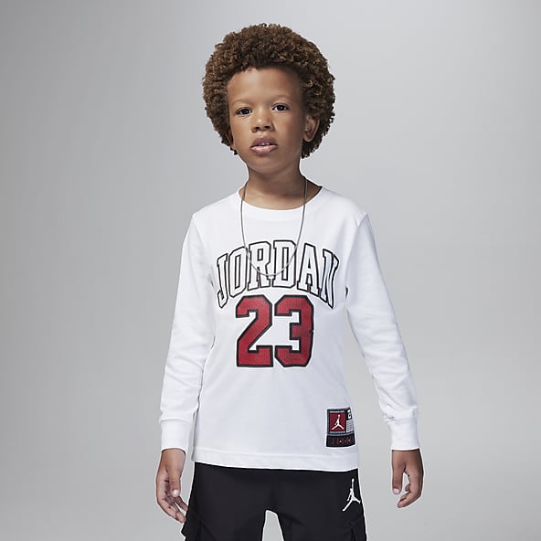 Jordan Practice Flight Long Sleeve Tee Little Kids T-Shirt
