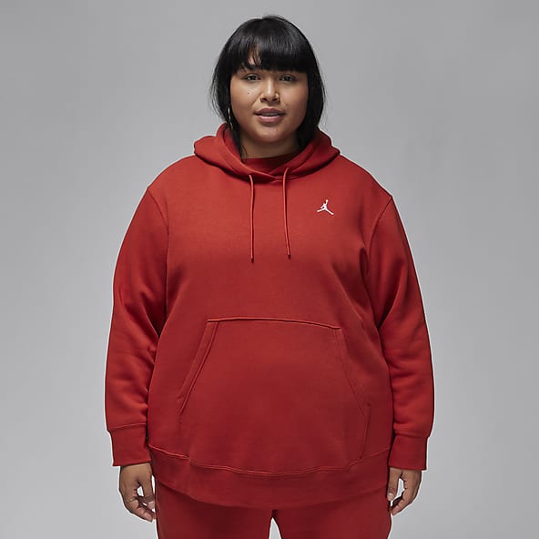 Felpa rossa sale nike donna