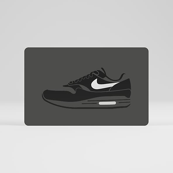 Tarjeta de regalo Nike Se envía por correo en una minicaja de tenis Nike