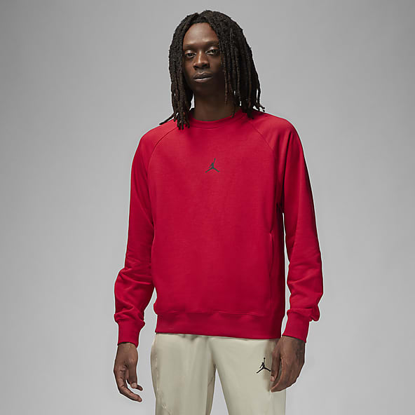 Jordan discount sweatshirt red