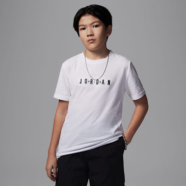 Jordan Big Kids' Embroidered Logo T-Shirt