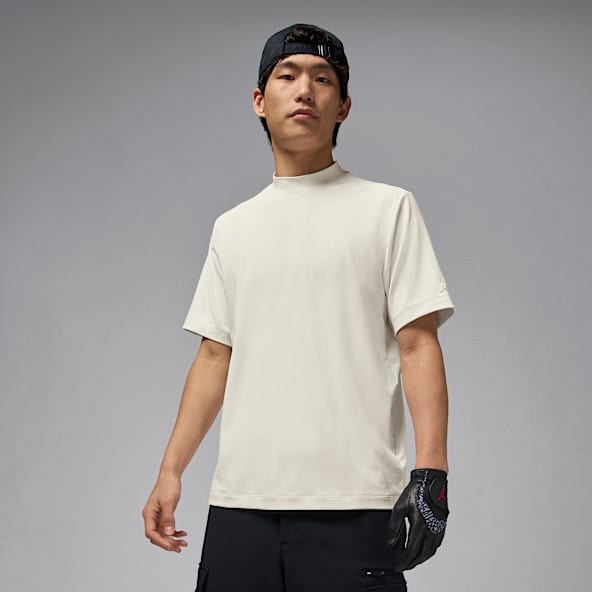 조던 스포츠 남성 모크넥 골프 티셔츠