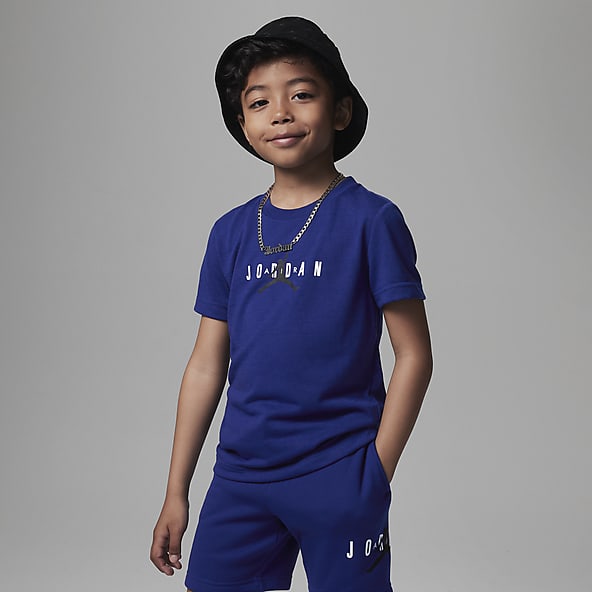  Jordan Boy's Logo T-Shirt (Big Kids) White MD (10-12 Big Kid) :  Clothing, Shoes & Jewelry