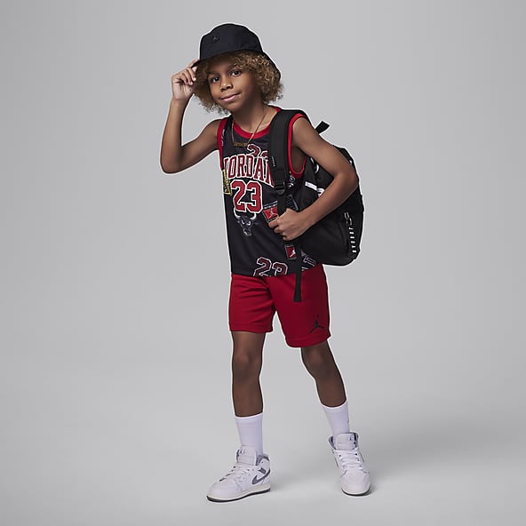 Jordan jersey and sale shorts