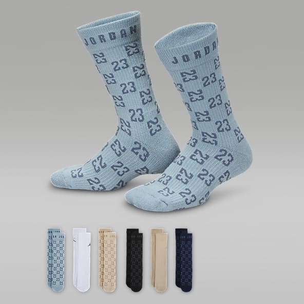 Jordan Monogram Essentials Big Kids' Crew Socks (6 Pairs)