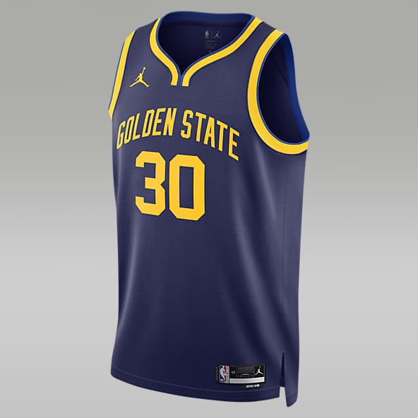 Blank Golden State Warriors Basketball Jerseys, Throwback Gold