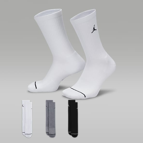  Nike Calcetines Jordan 23 acolchados esenciales para hombre, 6  unidades, blanco/negro : Ropa, Zapatos y Joyería