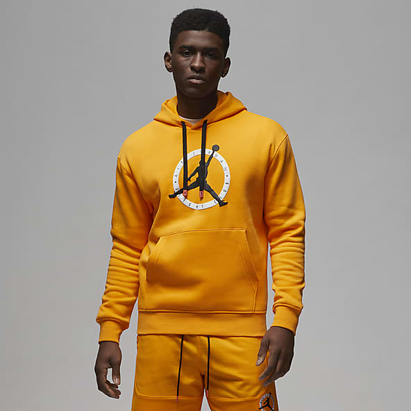 Nike sweater store geel