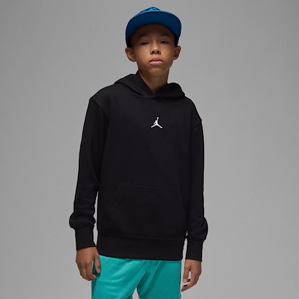 Jordan Dri-FIT Sport Felpa pullover Crossover con cappuccio – Ragazzo/a