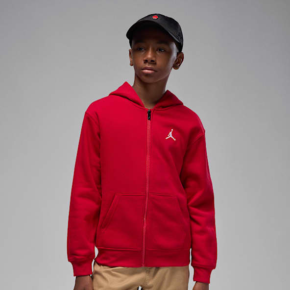 Jordan Brooklyn Fleece Big Kids' Full-Zip Hoodie