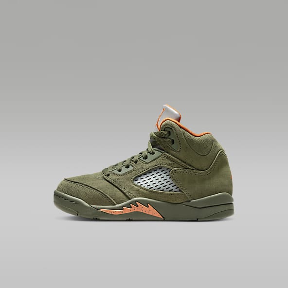 Olive green cheap jordan shoes