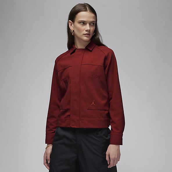 Abrigo nike mujer rojas online