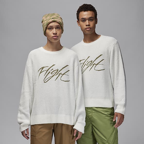 White jordan sales crew neck