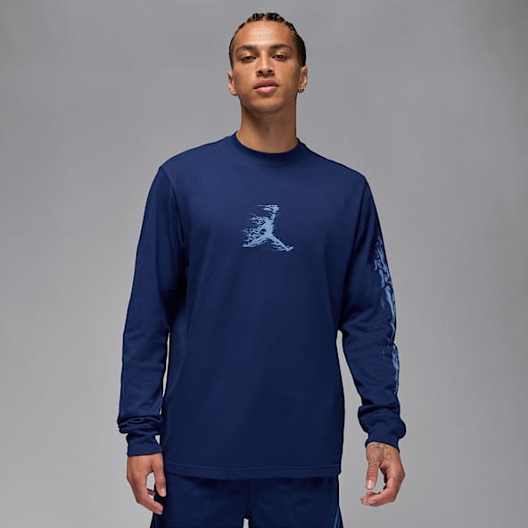 Jordan Sport Men's Dri-Fit Long-Sleeve T-Shirt