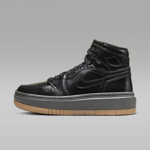 Black High Top Shoes. Nike CA