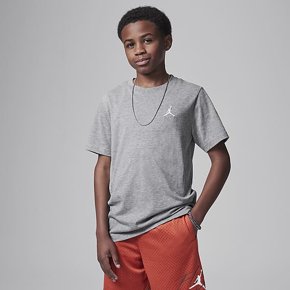Jordan Big Kids' Jumpman Air Embroidered T-Shirt