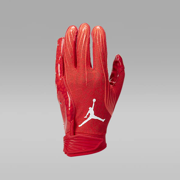 Red Football Gloves & Mitts.