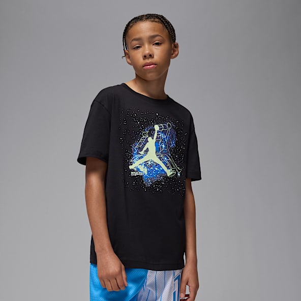 Jordan Big Kids' "Sky Is Not The Limit" Glow T-Shirt