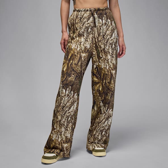 Jordan Brooklyn Fleece Pants de dobladillo abierto para mujer