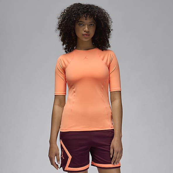 Camisola de malha de manga curta Jordan para mulher. Nike PT
