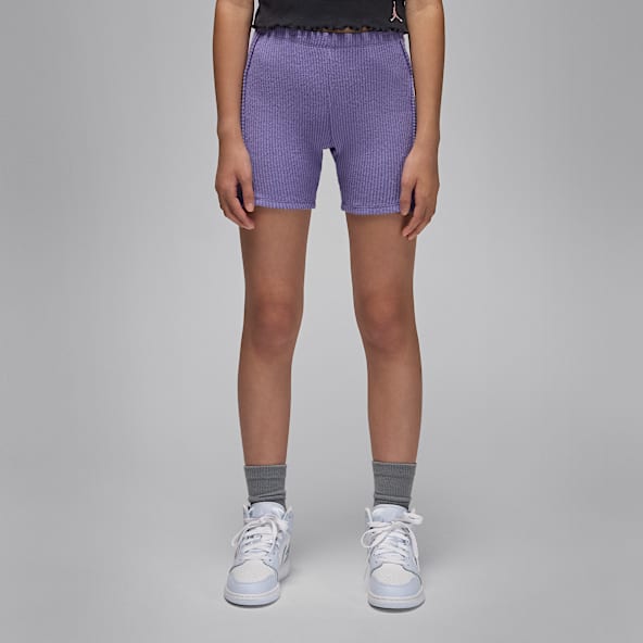 Jordan Big Kids' Ribbed Bike Shorts