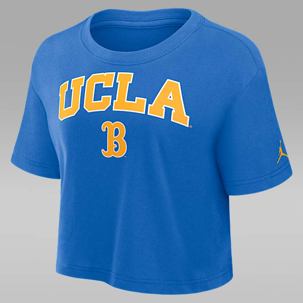 UCLA Athletic Prep Arch Women's Jordan Brand Dri-FIT College Cropped T-Shirt